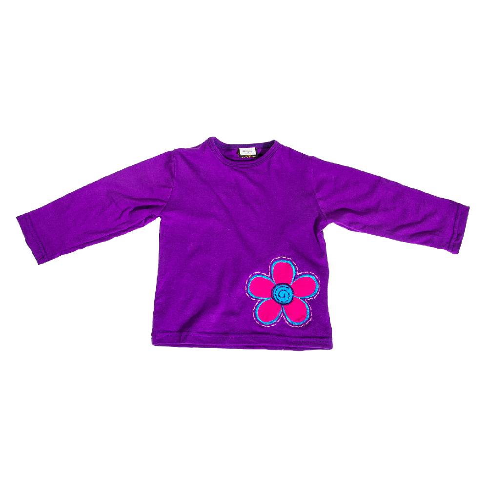 Kunst Und Magie Kunst Und Magie Farbenfrohe Bunte Kinder T-shirts Mit Blumen Stickerei Goa Hippie