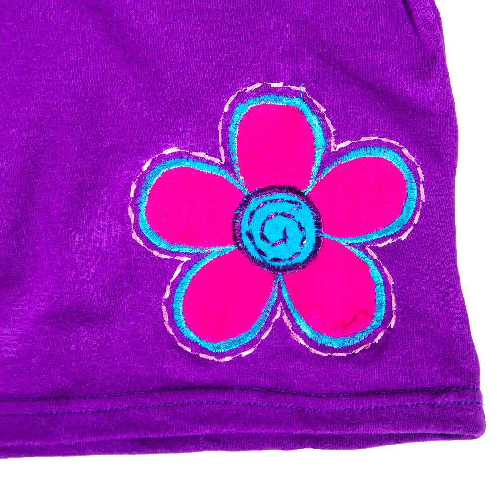 Kunst Und Magie Kunst Und Magie Farbenfrohe Bunte Kinder T-shirts Mit Blumen Stickerei Goa Hippie