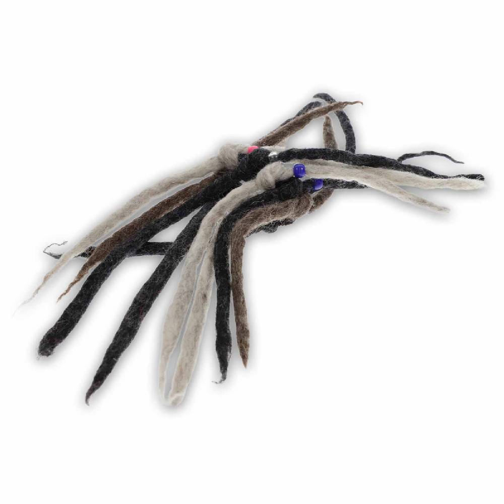 Kunst Und Magie Kunst Und Magie Filz Haargummi Dread Scrounchi Xl Bunt