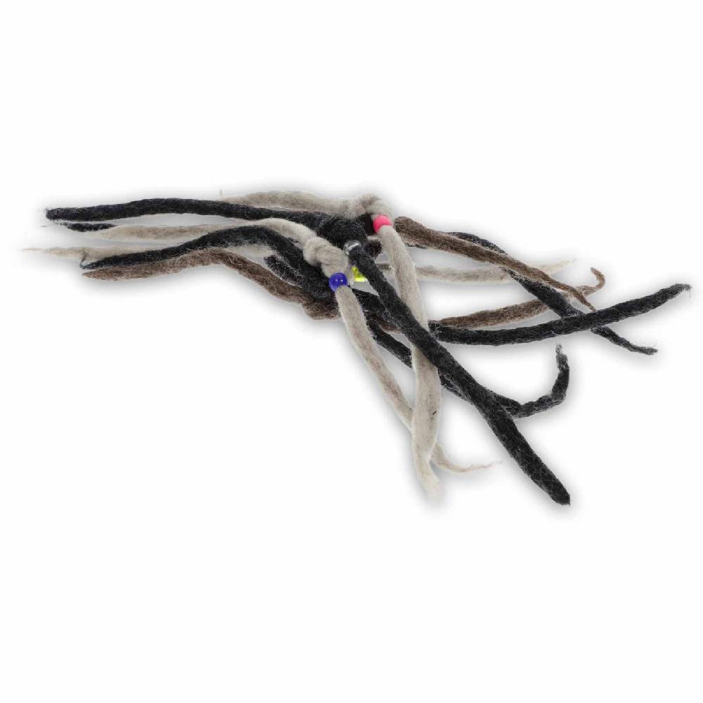Kunst Und Magie Kunst und Magie Filz Haargummi Dread scrounchi Xl bunt