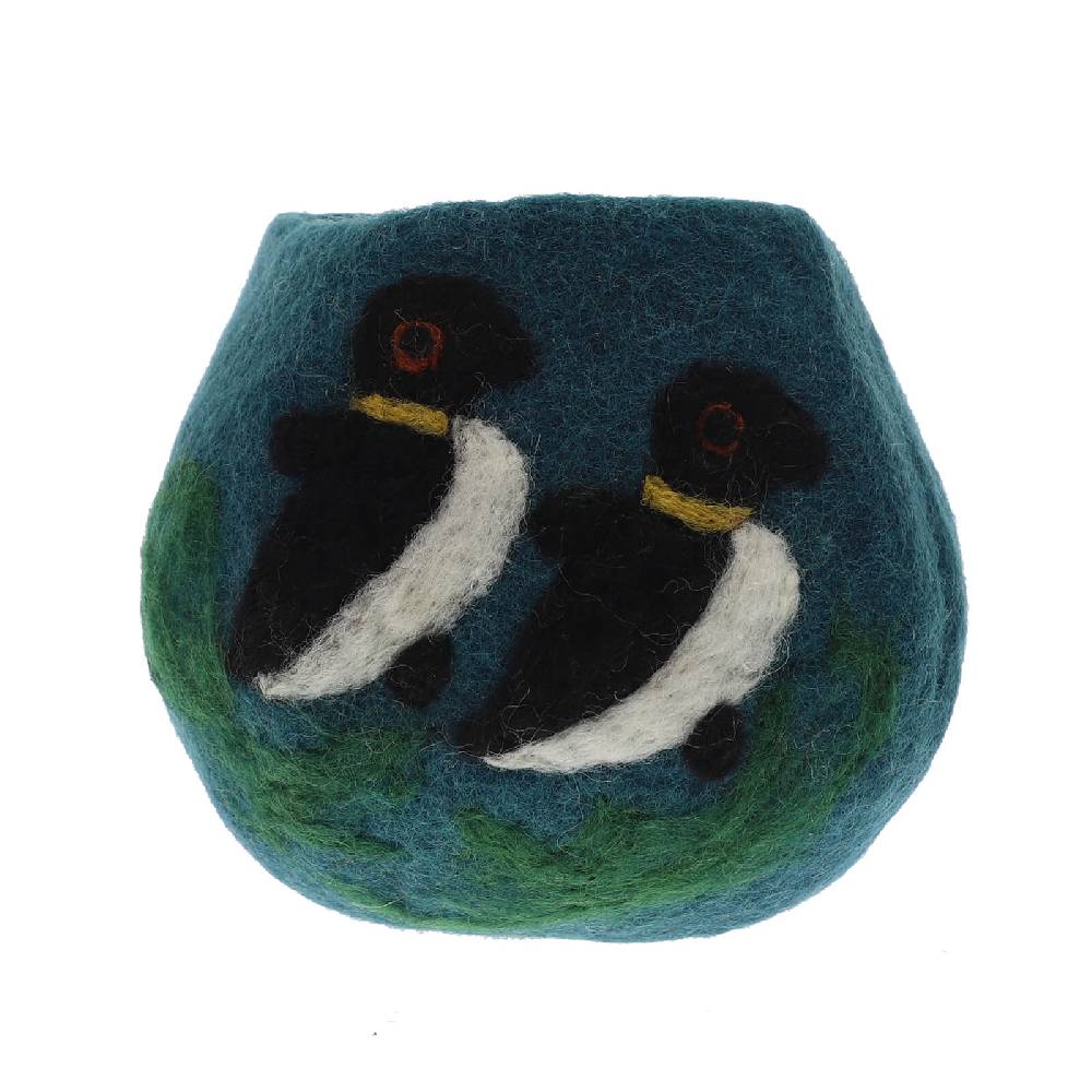 Kunst Und Magie Kunst und Magie Filzschale Pot Blumentopf Übertopf aus Filz