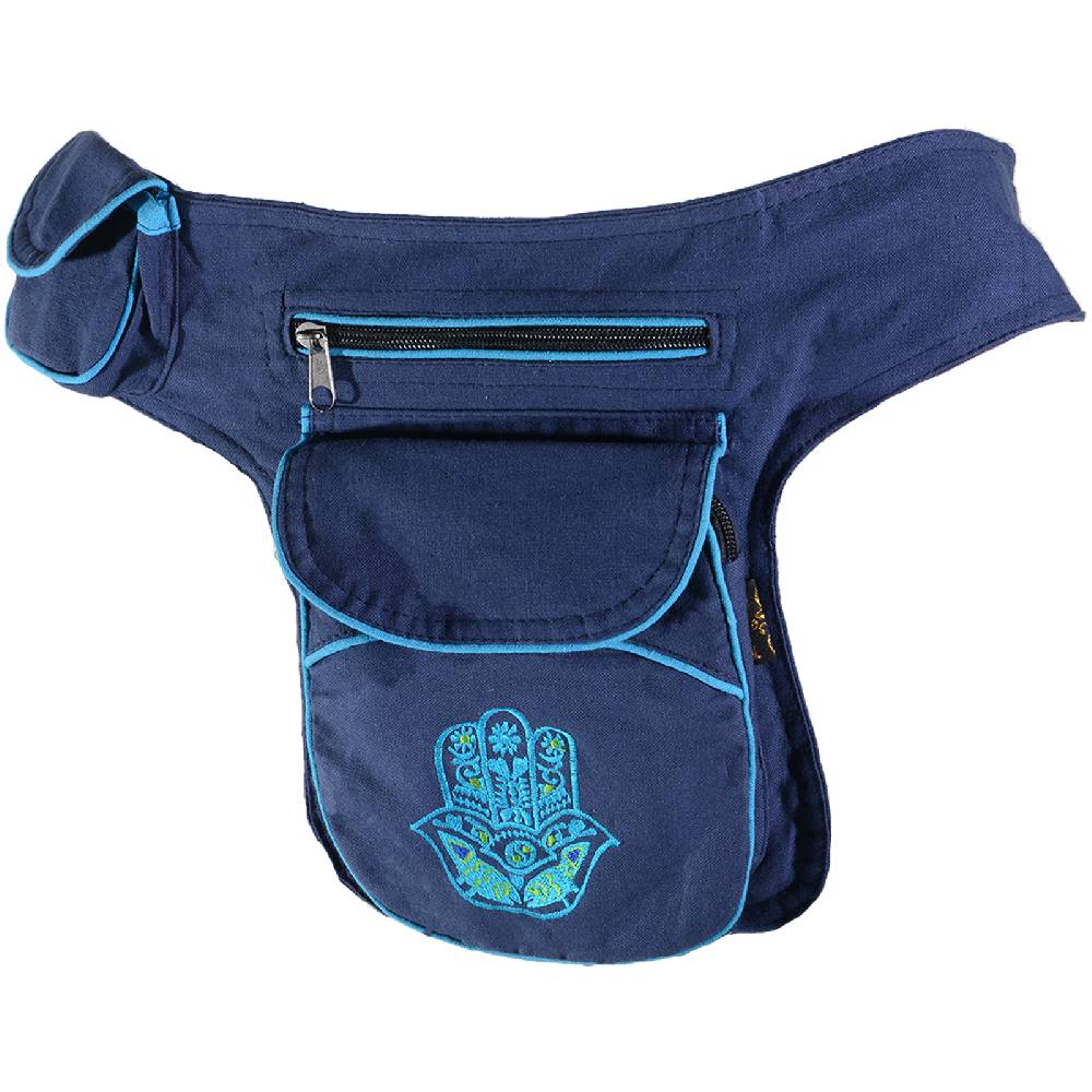 Kunst Und Magie Kunst Und Magie Goa Bauchtasche Sidebag Hamsa Hand Der Fatima Hüfttasche