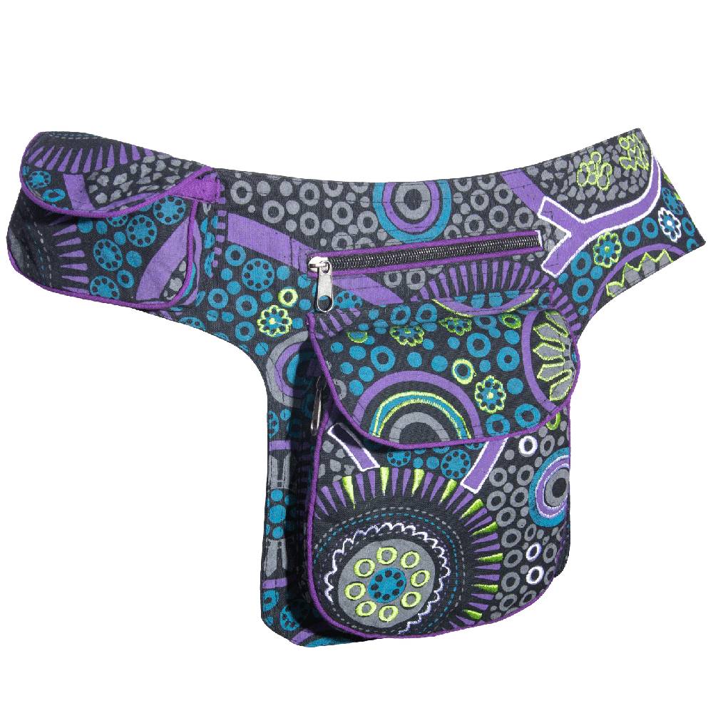 Kunst Und Magie Kunst Und Magie Goa Schulter / Bauchtasche Gürteltasche Bauchgurt Hüfttasche Hippie Psy