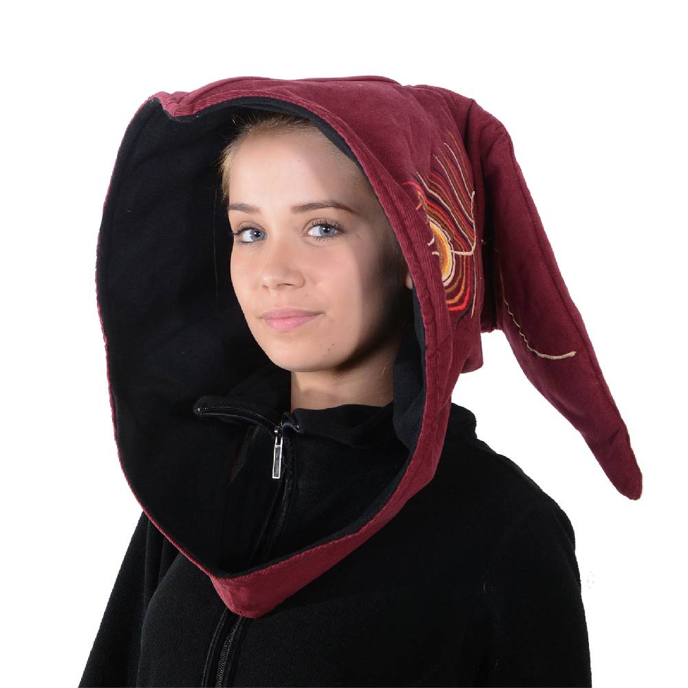 Kunst Und Magie Kunst und Magie Goa Zipfelmütze Gugel Kapuze