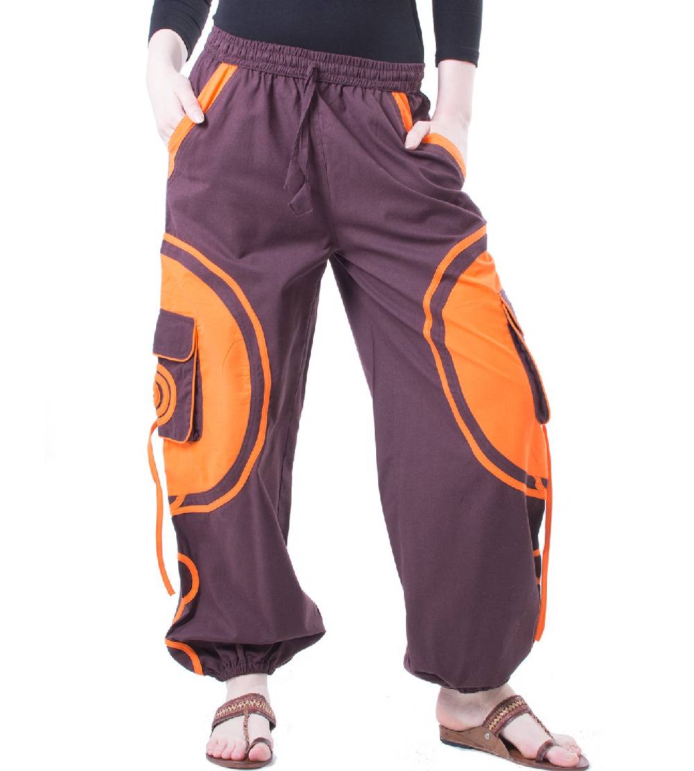 Kunst Und Magie Kunst und Magie Goahose Unisex Hose Cargohose Unisex Hose