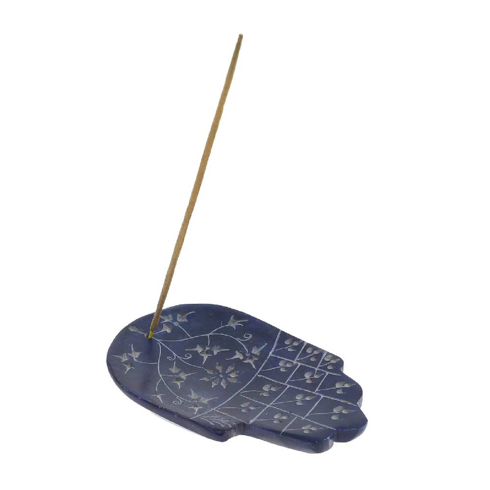 Kunst Und Magie Kunst Und Magie Hamsa Hand Der Fatima Räucherstäbchenhalter Aus Speckstein
