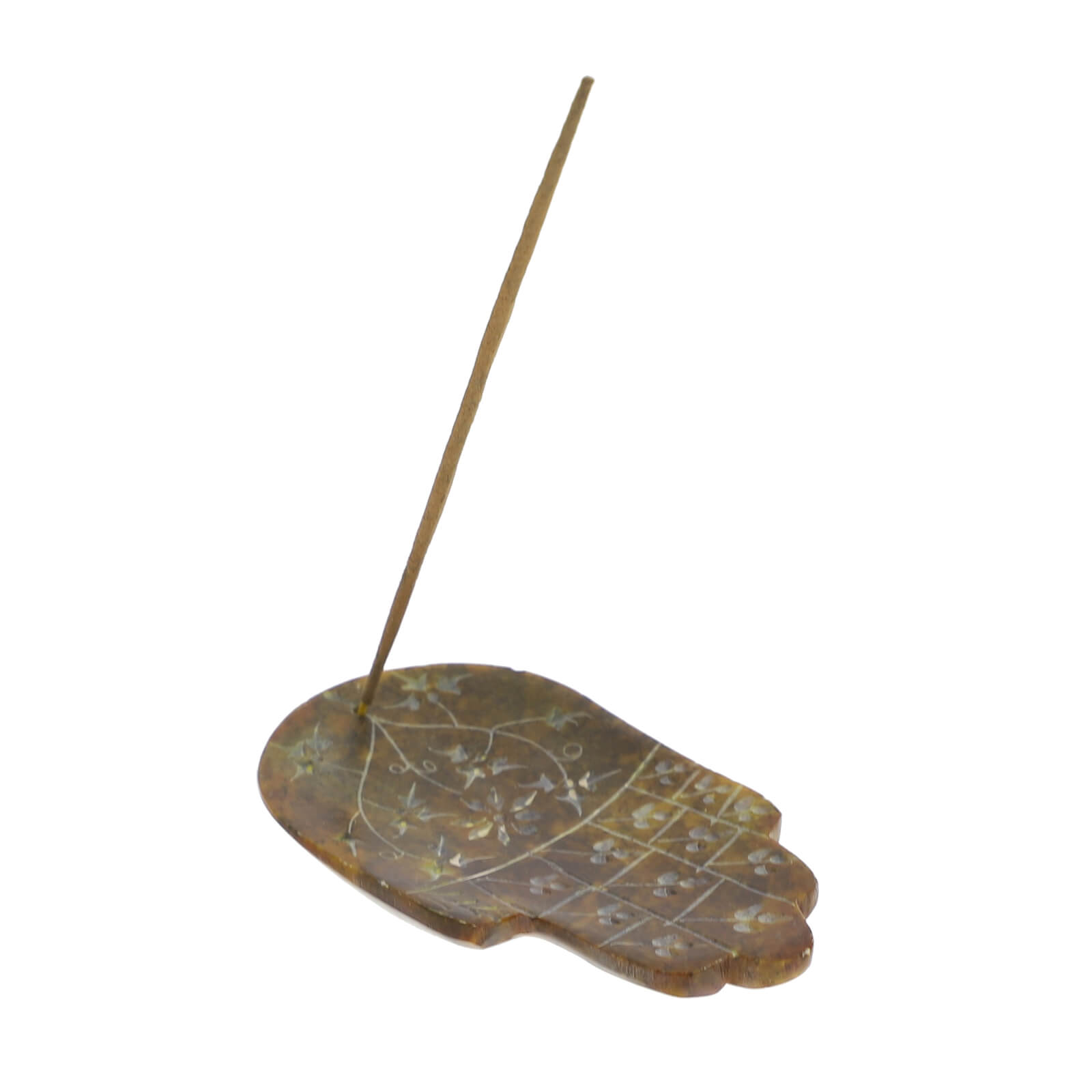 Kunst Und Magie Kunst Und Magie Hand Der Fatima Hamsa Räucherstäbchenhalter Aus Speckstein