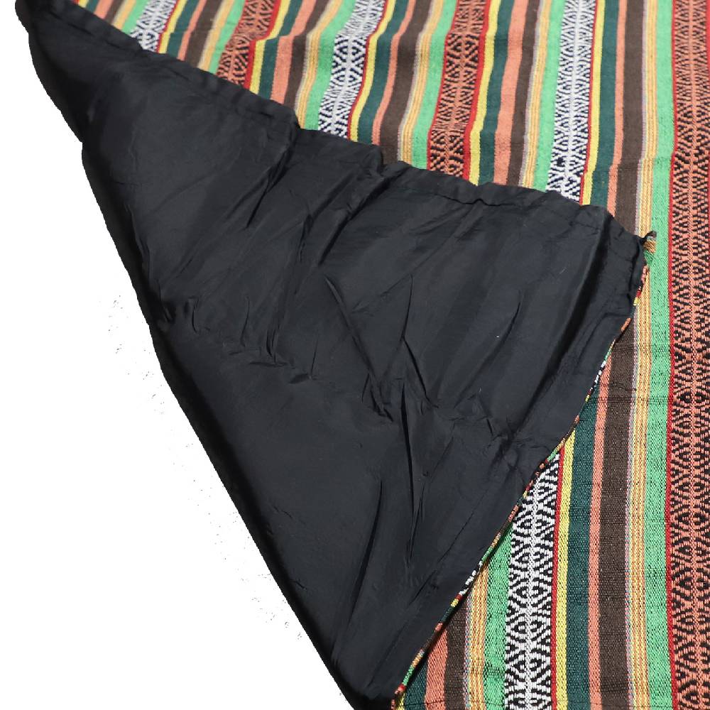 Kunst Und Magie Kunst Und Magie Handgewebte Familien Picknickdecke Mit Azteken Muster Mit Tragegriff