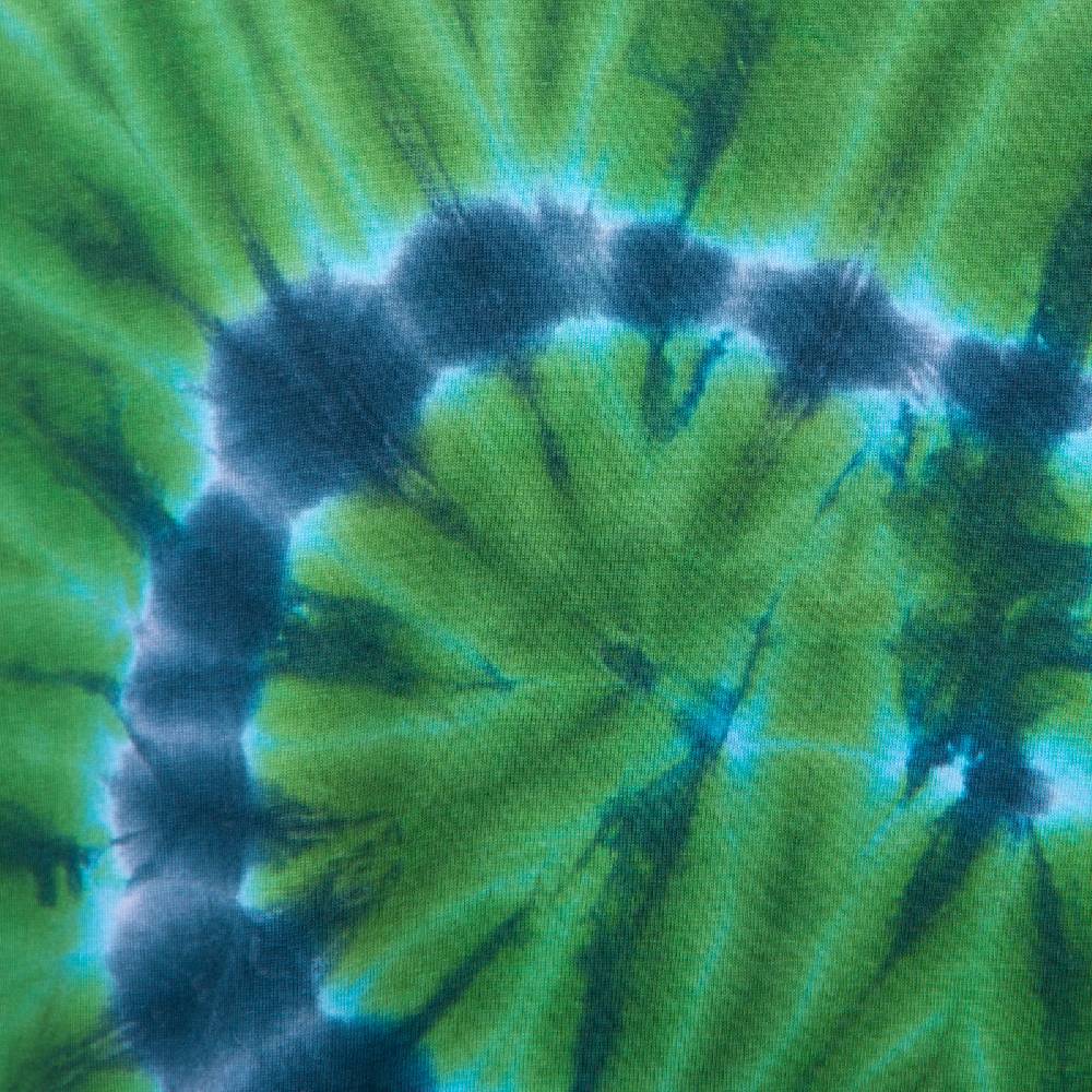 Kunst Und Magie Kunst Und Magie Herren Buntes 70er Retro Hippie Batik T-Shirt Im Tie Dye Batiklook