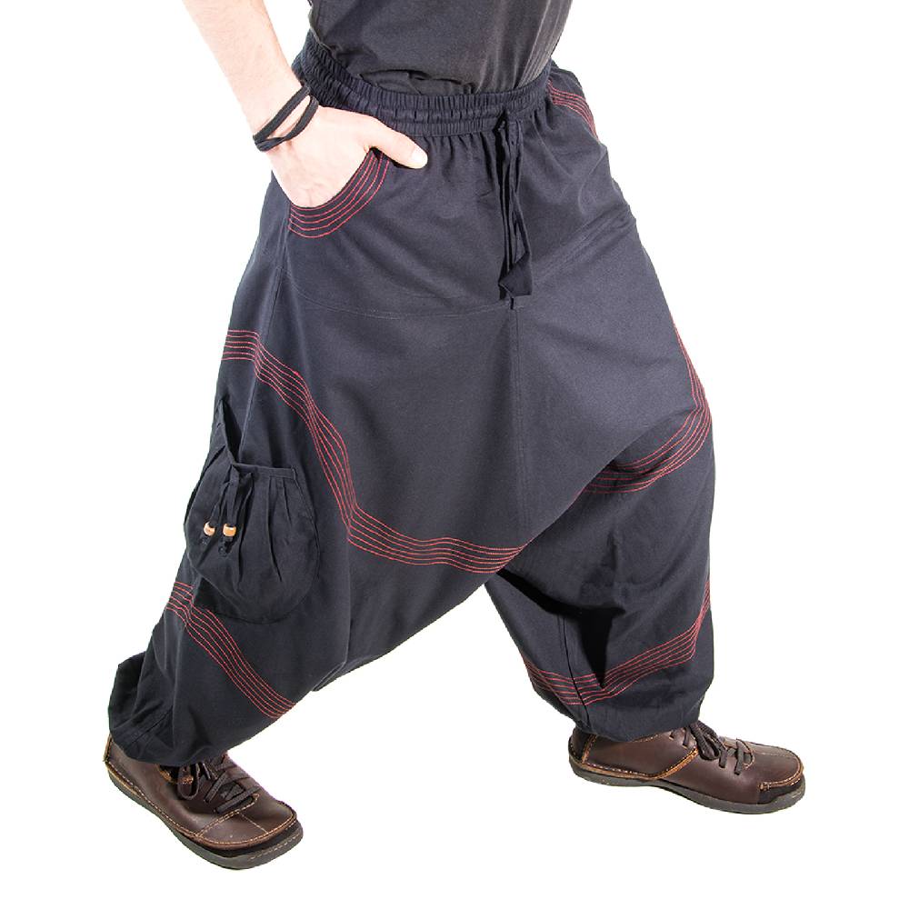 Kunst Und Magie Kunst Und Magie Herren Goa Haremshose In Klassischen Farben