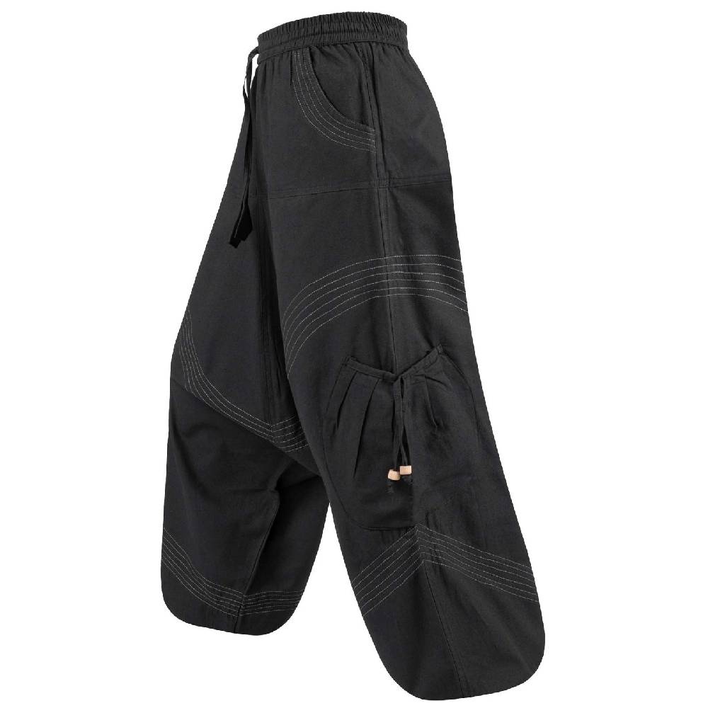 Kunst Und Magie Kunst und Magie Herren Goa Haremshose in klassischen Farben