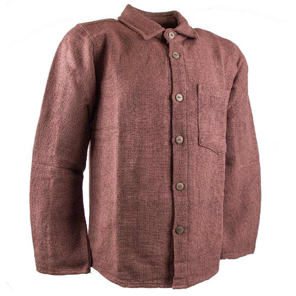 Kunst Und Magie KUNST UND MAGIE Herren Hemd Unifarben Fischerhemd Freizeithemd