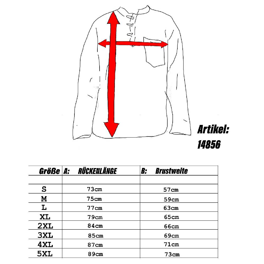 Kunst Und Magie KUNST UND MAGIE Herren Hemd Unifarben Fischerhemd Freizeithemd Goa
