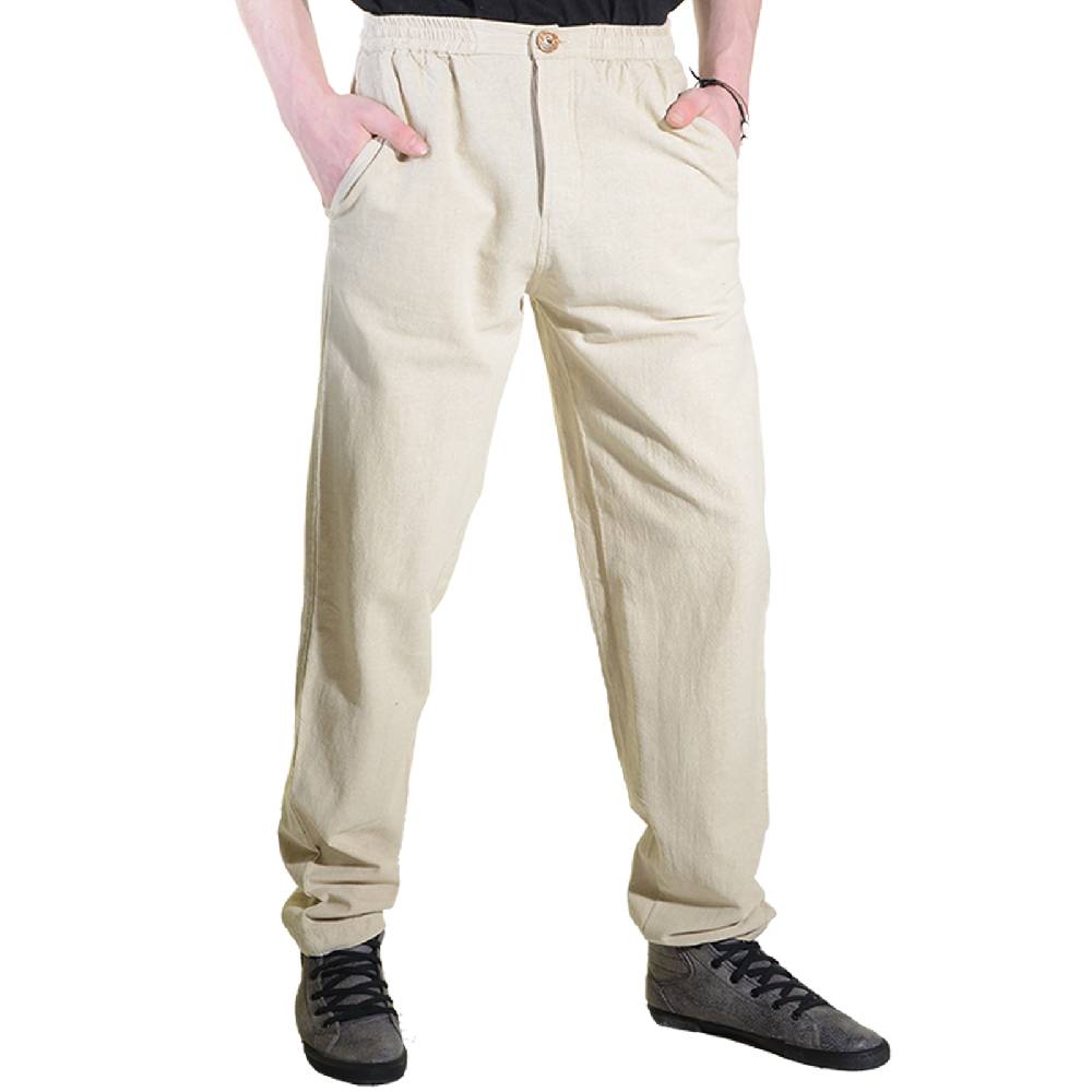 Kunst Und Magie Kunst und Magie Herren leichte Sommerhose aus Baumwolle