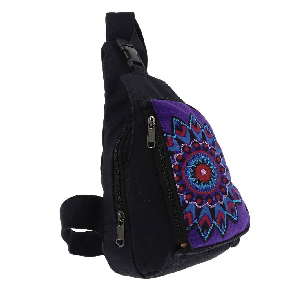 Kunst Und Magie Kunst Und Magie Hippie Goa Bodybag Schultertasche Slingbag Rucksack Brutsttasche Mandala S