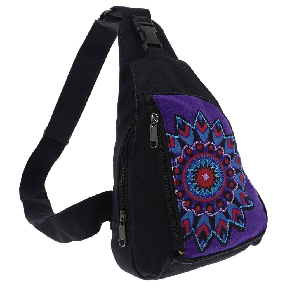 Kunst Und Magie Kunst Und Magie Hippie Goa Bodybag Schultertasche Slingbag Rucksack Brutsttasche Mandala S