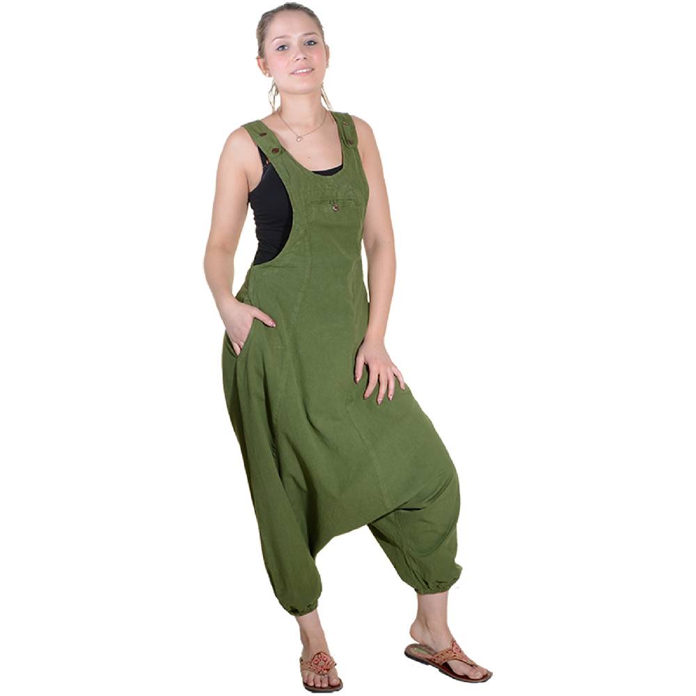 Kunst Und Magie Kunst und Magie Hippie Latzhose Haremshose Hose Psy Goa 70er Overall