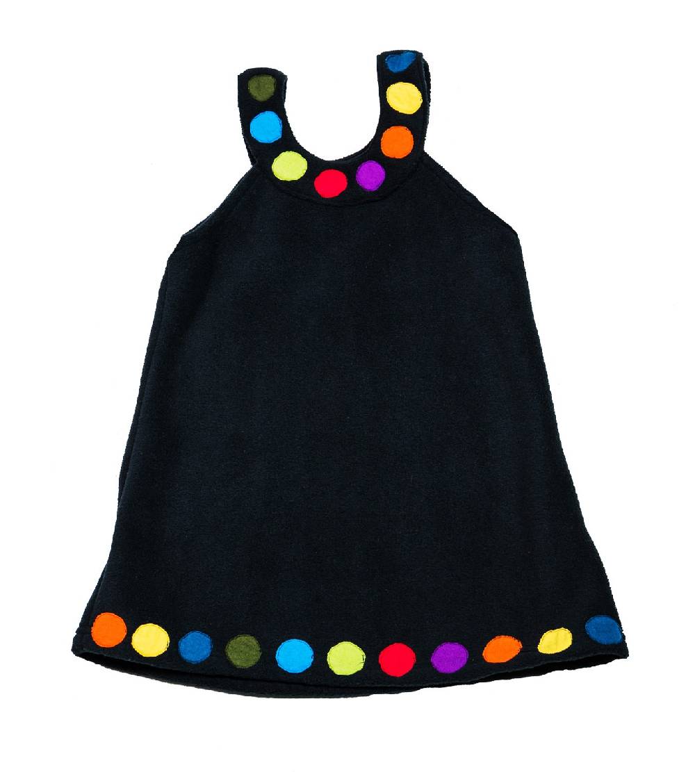 Kunst Und Magie Kunst Und Magie Kinder Kleid /Trägerkleid Aus Fleece