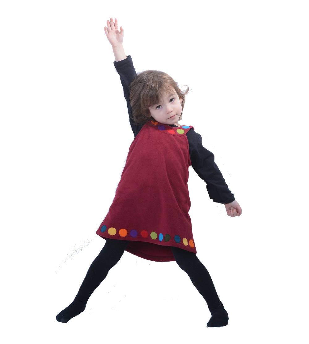 Kunst Und Magie Kunst Und Magie Kinder Kleid /Trägerkleid Aus Fleece