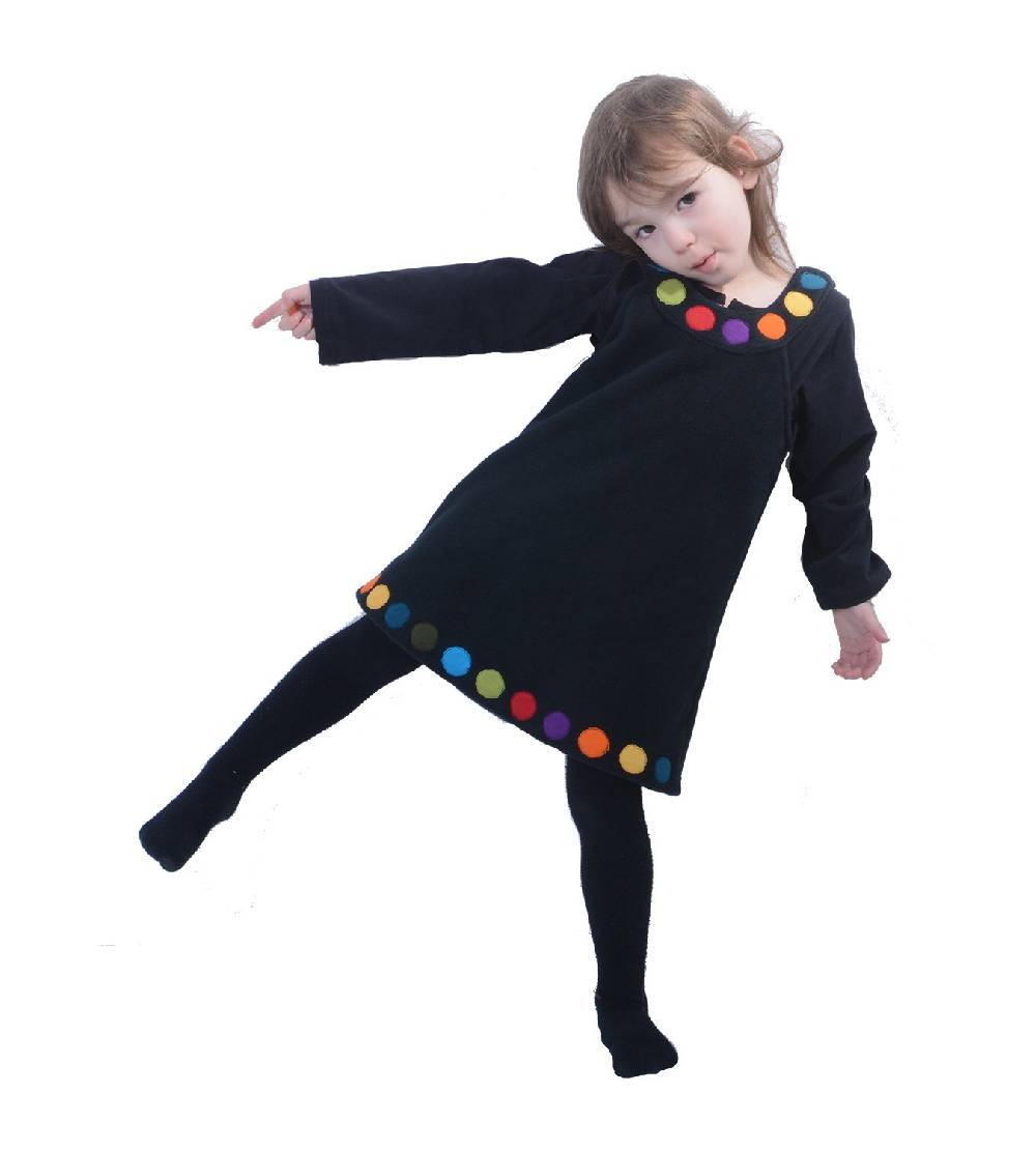 Kunst Und Magie Kunst Und Magie Kinder Kleid /Trägerkleid Aus Fleece