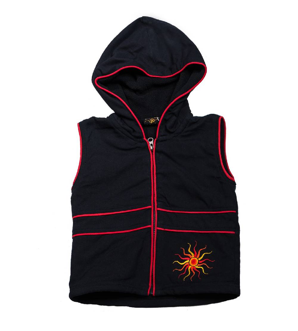 Kunst Und Magie Kunst Und Magie Kinder Weste Aus Fleece Sweatjacke Hoodie Mit Kapuze