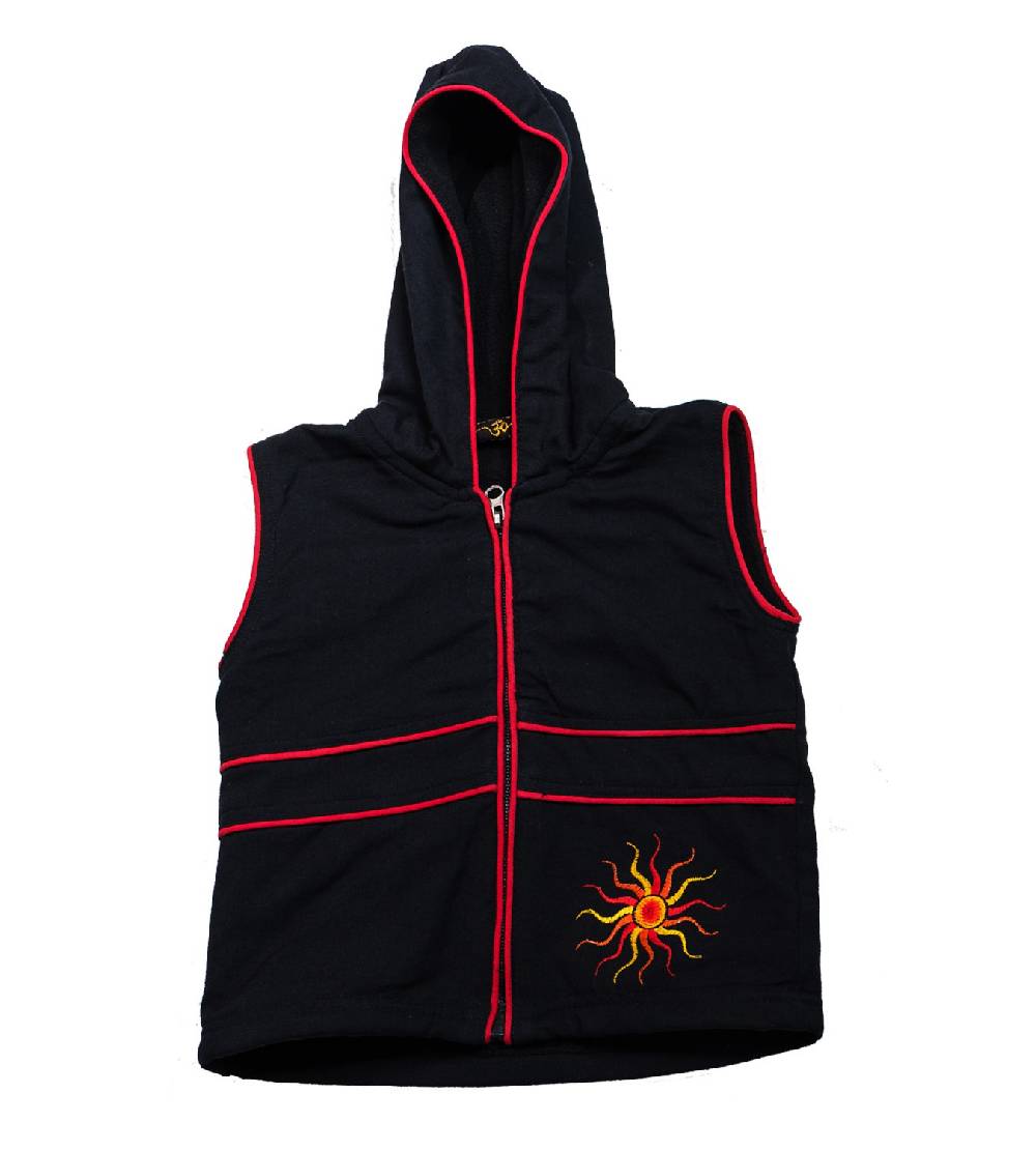 Kunst Und Magie Kunst Und Magie Kinder Weste Aus Fleece Sweatjacke Hoodie Mit Kapuze