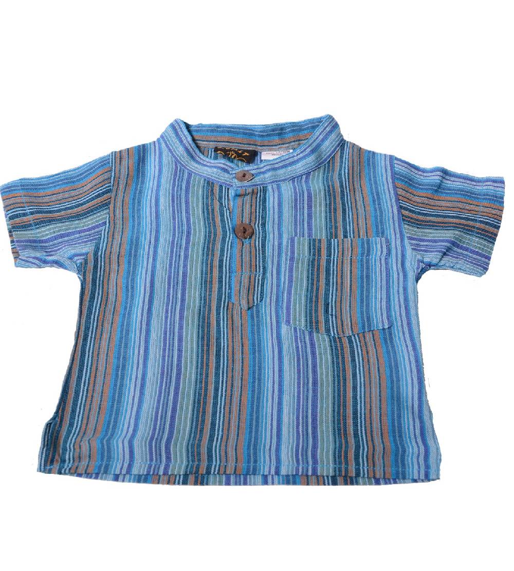 Kunst Und Magie Kinderhemd - Fisherhemd Kurtha Nepal