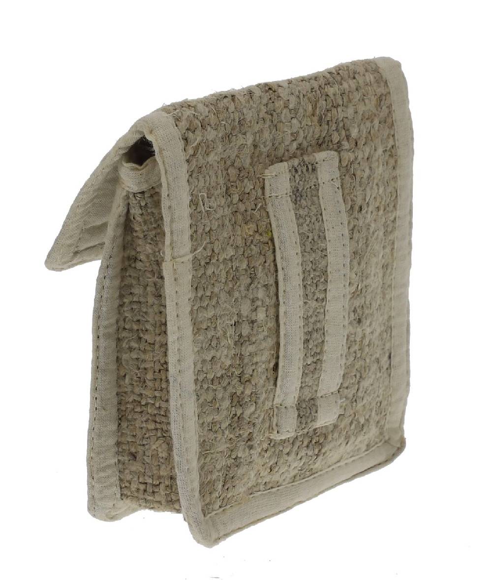 Kunst Und Magie Kunst Und Magie Mittelalterliche Gürteltasche Aus Hanf Mit Gesticktenm Leaf