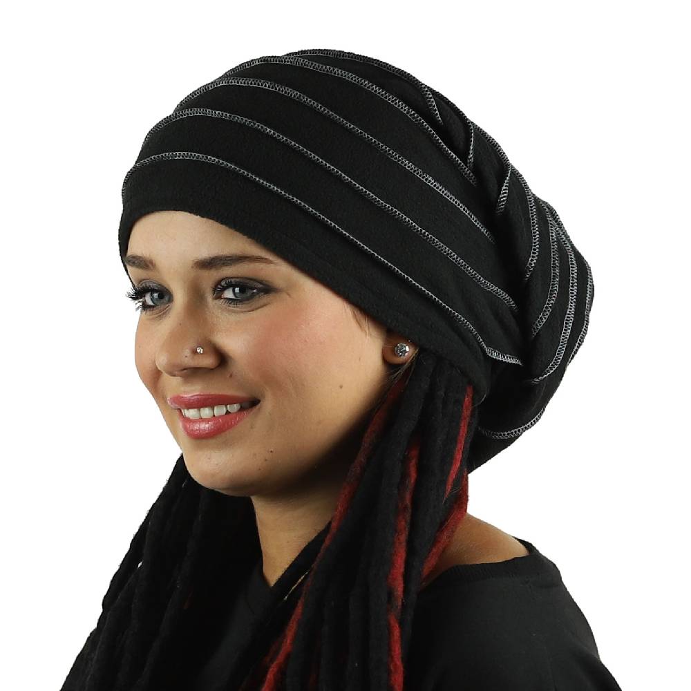 Kunst Und Magie Kunst und Magie Mütze aus Fleece Dreadtube Dreadhead Dreads Hippie Goa