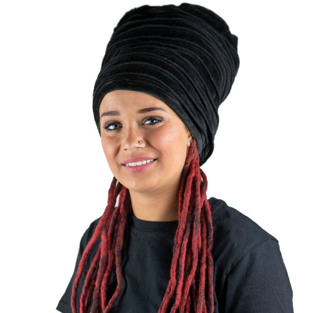 Kunst Und Magie Kunst Und Magie Mütze Aus Samt Dreadtube Dreadhead Dreads Hippie Goa 2i1