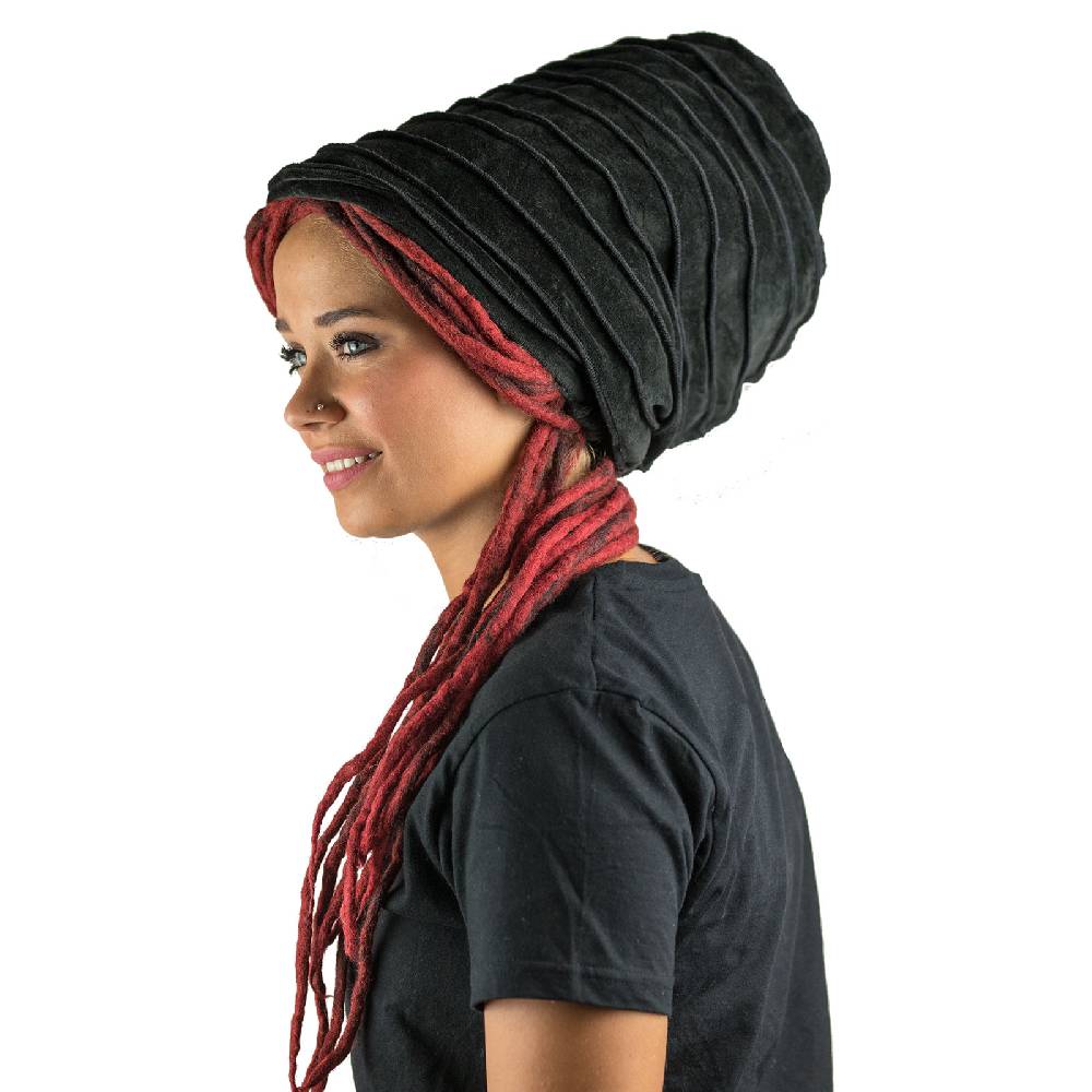 Kunst Und Magie Kunst Und Magie Mütze Aus Samt Dreadtube Dreadhead Dreads Hippie Goa 2i1