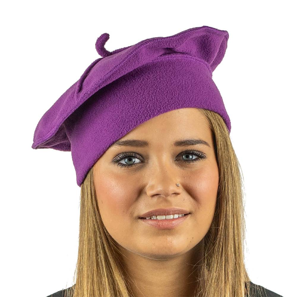 Kunst Und Magie Kunst Und Magie Mütze Barett Baskenmütze Aus Fleece Boho