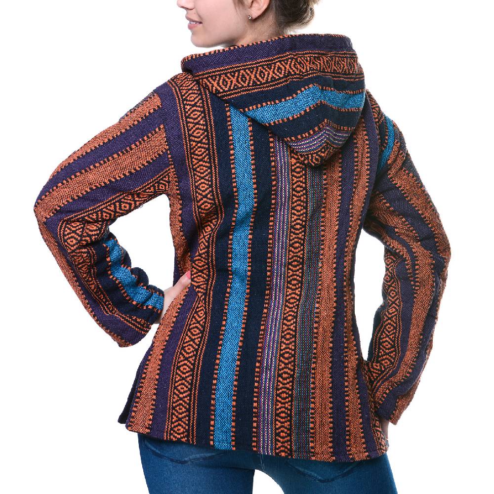 Kunst Und Magie Kunst Und Magie Nepal Baja Jerga Sweatshirt Poncho