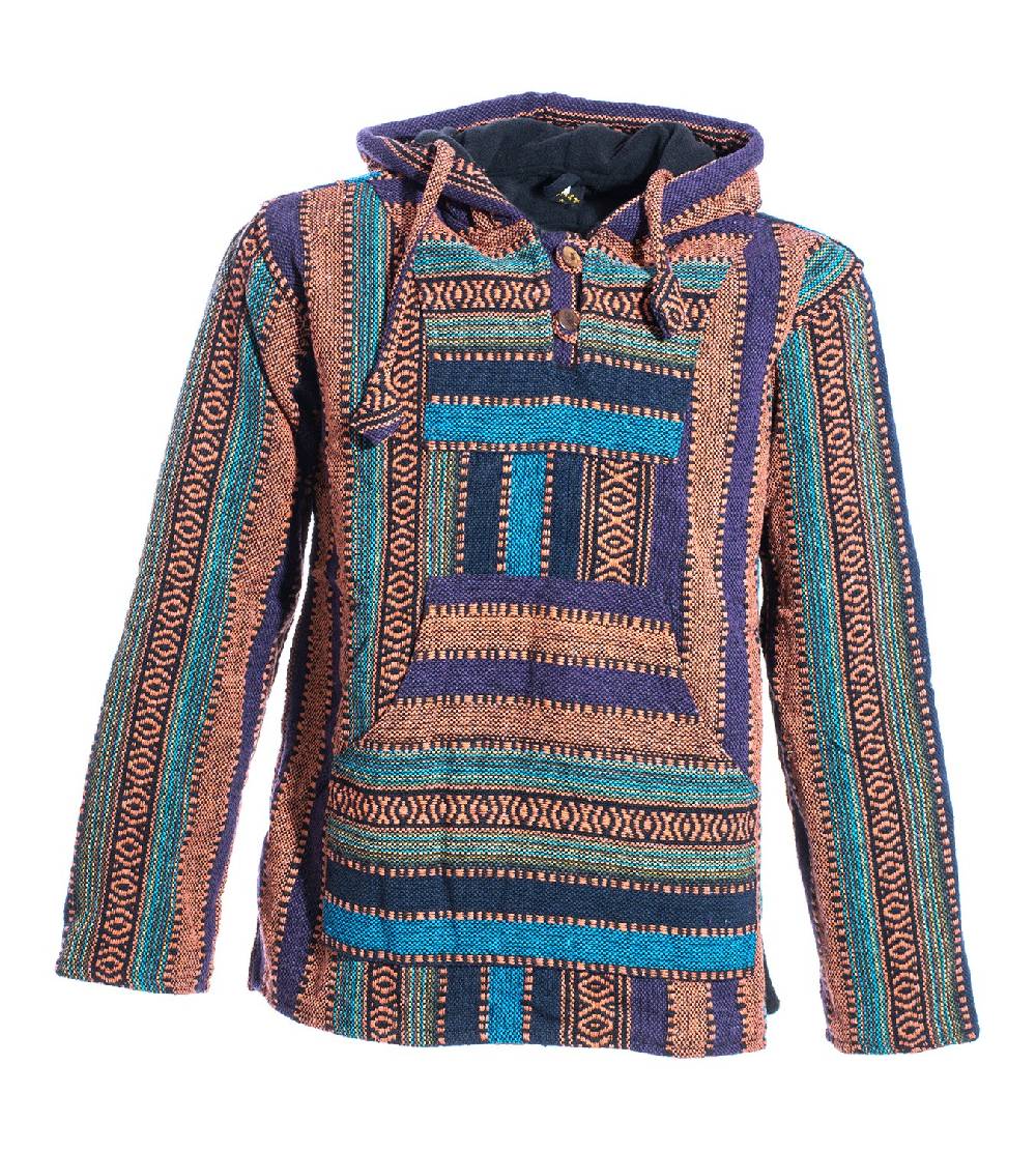 Kunst Und Magie Kunst Und Magie Nepal Baja Jerga Sweatshirt Poncho