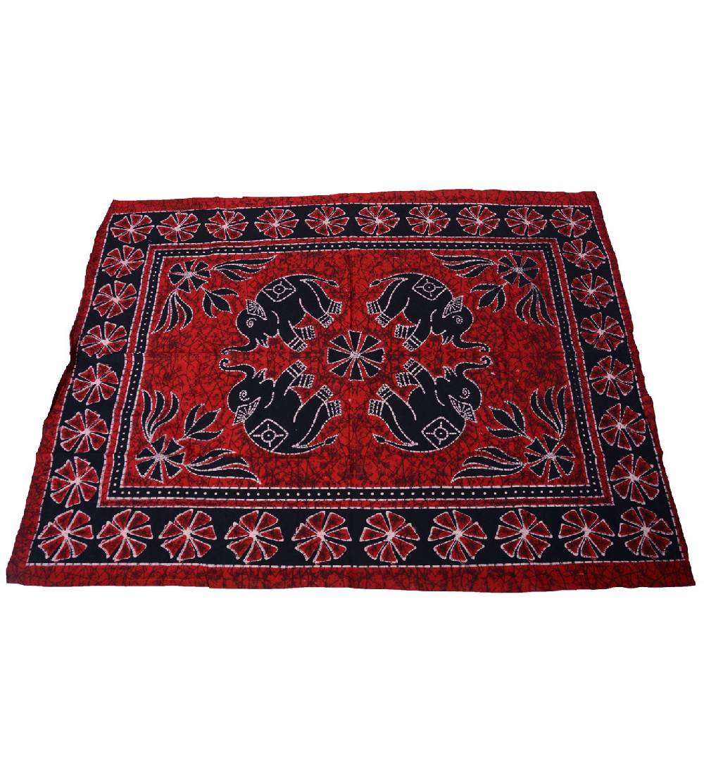 Kunst Und Magie Kunst Und Magie Poster Tischdecke Indische Elefanten Motiv 110cm X 140cm