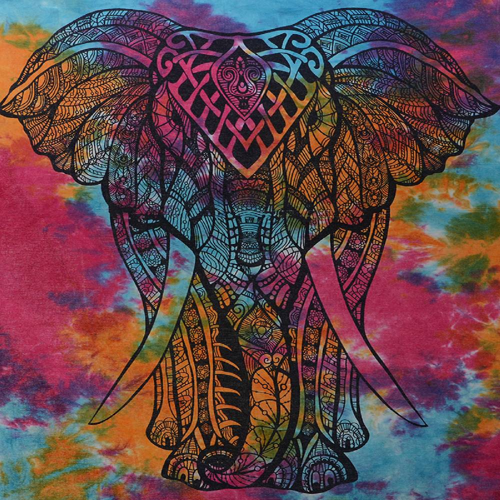 Kunst Und Magie Kunst Und Magie Poster Wandbehang Elefant Ca. 103 X 73 Cm