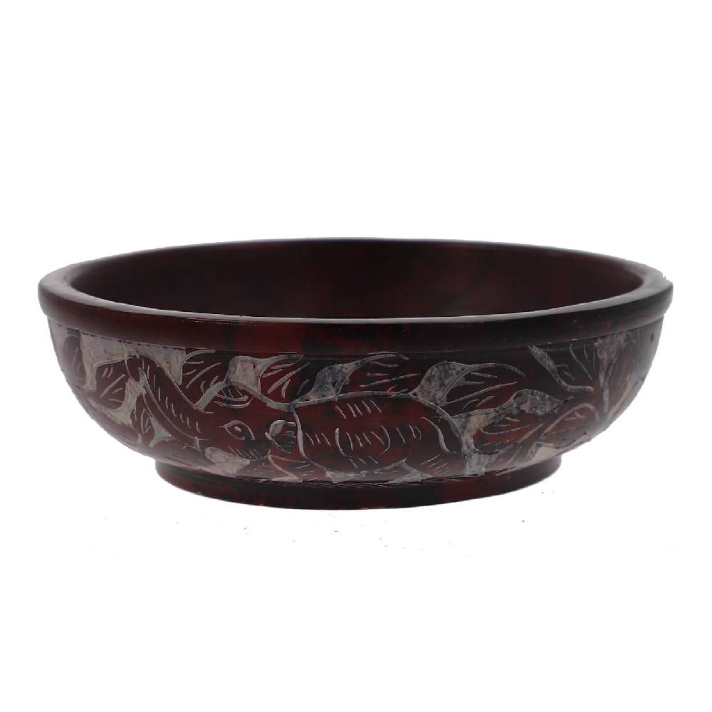 Kunst Und Magie Kunst Und Magie Räucherschale Schale Aus Speckstein Räuchergefäß Mit Elefanten Gravur