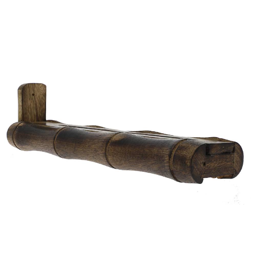 Kunst Und Magie Kunst und Magie Räucherstäbchenhalter aus Holz mit Aufbewahrungsmöglichkeit