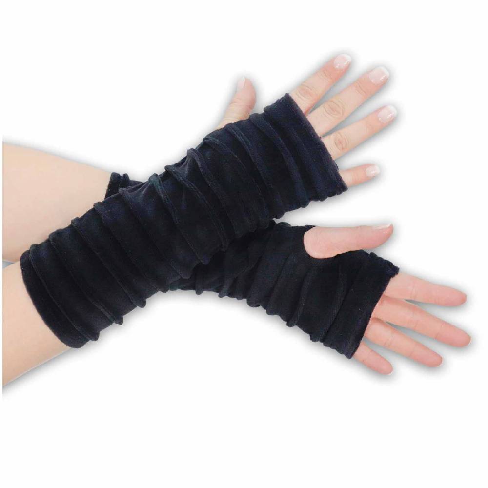 Kunst Und Magie Kunst Und Magie Samt Armstulpen Stulpen Handwärmer Handschuhe Boho