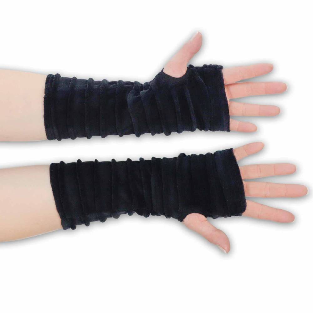Kunst Und Magie Kunst Und Magie Samt Armstulpen Stulpen Handwärmer Handschuhe Boho