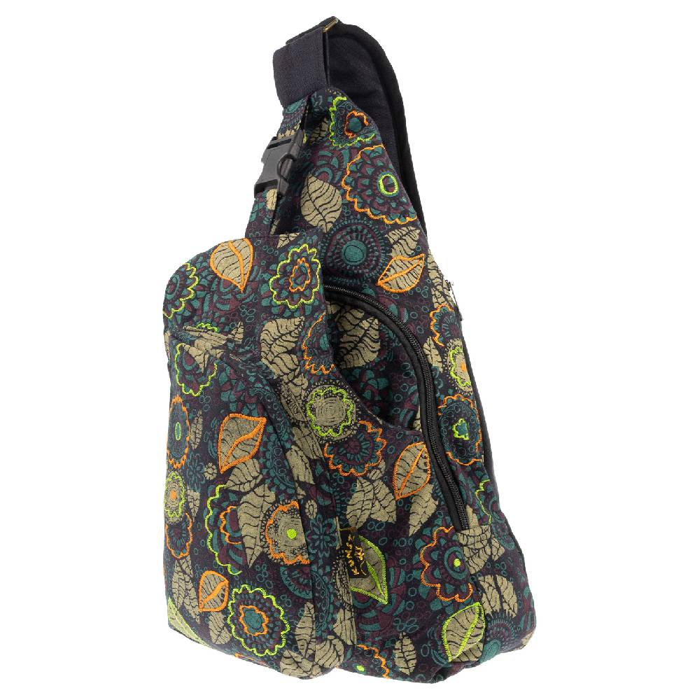 Kunst Und Magie Kunst Und Magie Sling Bag Hippie Goa Bodybag Schultertasche Mandala Rucksack L