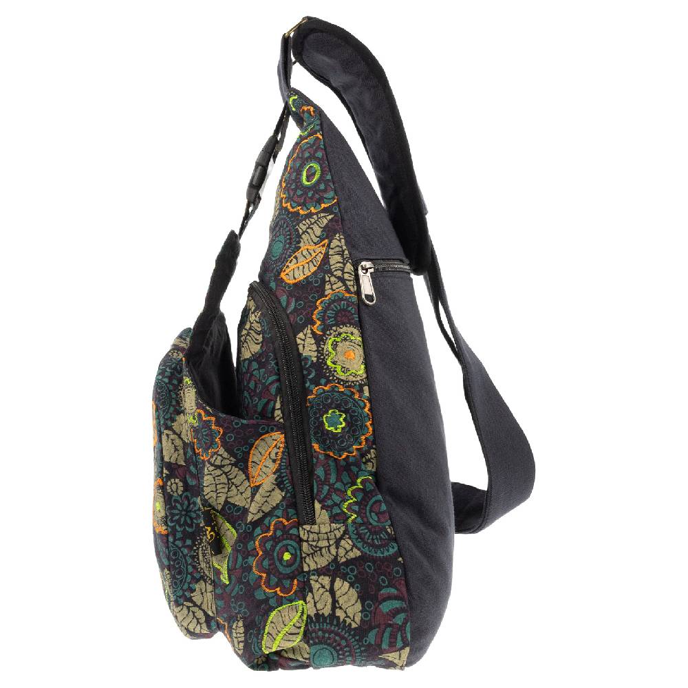 Kunst Und Magie Kunst Und Magie Sling Bag Hippie Goa Bodybag Schultertasche Mandala Rucksack L