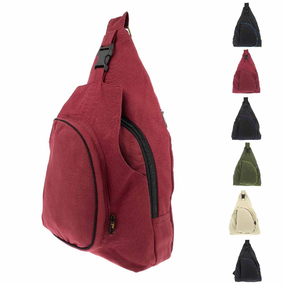 Kunst Und Magie Kunst und Magie Sling Bag Hippie Goa Bodybag Schultertasche Crossbag Rucksack L