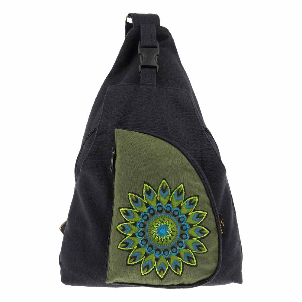 Kunst Und Magie Kunst Und Magie Sling Bag Hippie Goa Bodybag Schultertasche Mandala Rucksack L