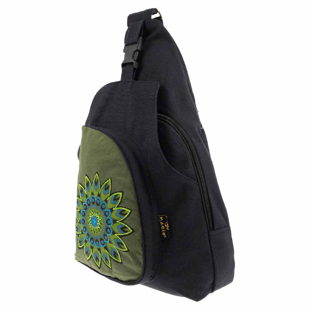 Kunst Und Magie Kunst Und Magie Sling Bag Hippie Goa Bodybag Schultertasche Mandala Rucksack L