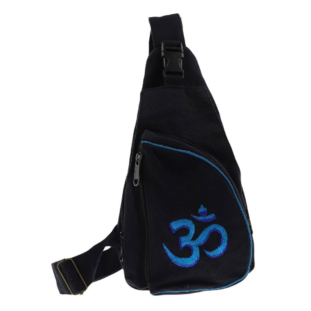 Kunst Und Magie Kunst Und Magie Slingbag Hippie Goa Bodybag Schultertasche OM Rucksack Tagesrucksack
