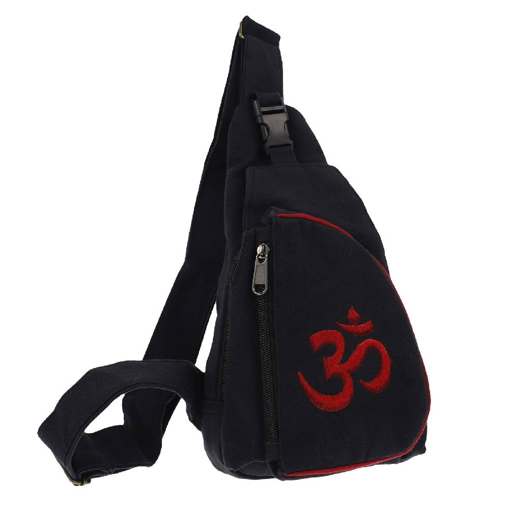 Kunst Und Magie Kunst Und Magie Slingbag Hippie Goa Bodybag Schultertasche OM Rucksack Tagesrucksack