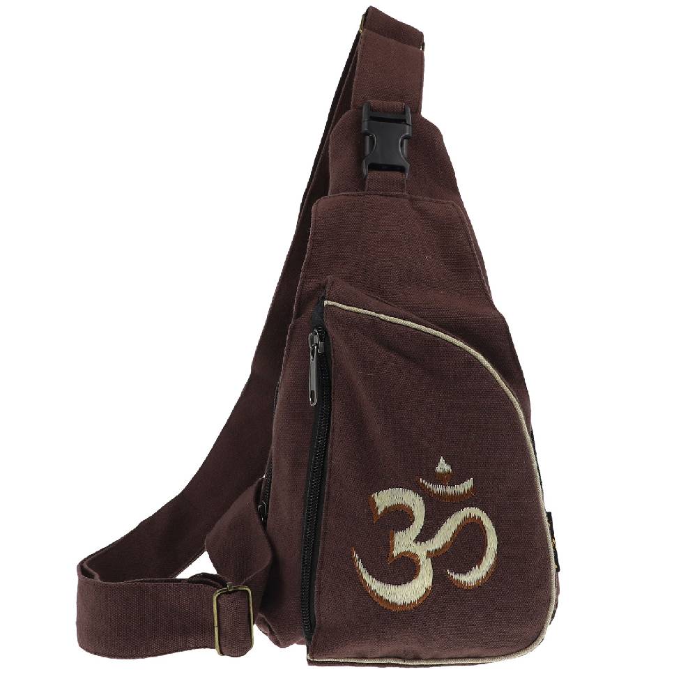 Kunst Und Magie Kunst Und Magie Slingbag Hippie Goa Bodybag Schultertasche OM Rucksack Tagesrucksack