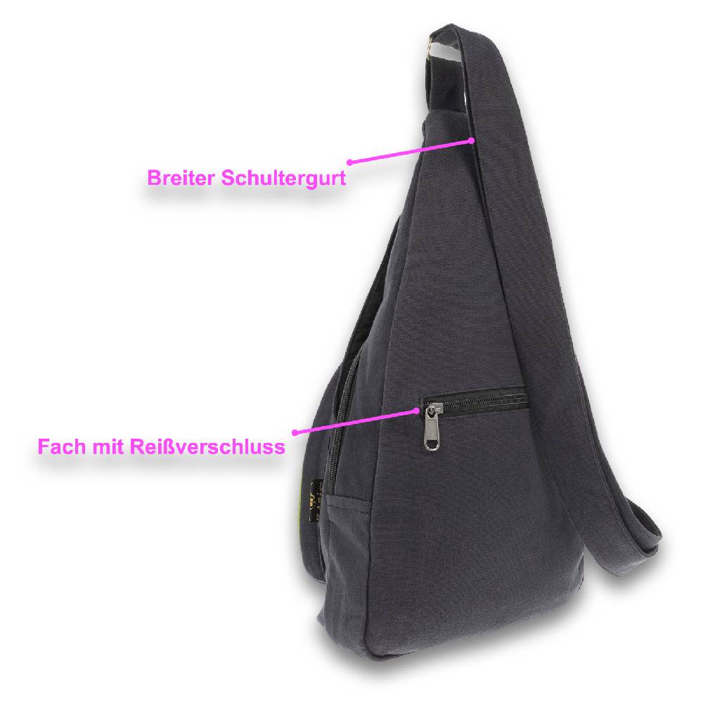 Kunst Und Magie Kunst Und Magie Slingbag Hippie Goa Bodybag Schultertasche Mandala Rucksack M