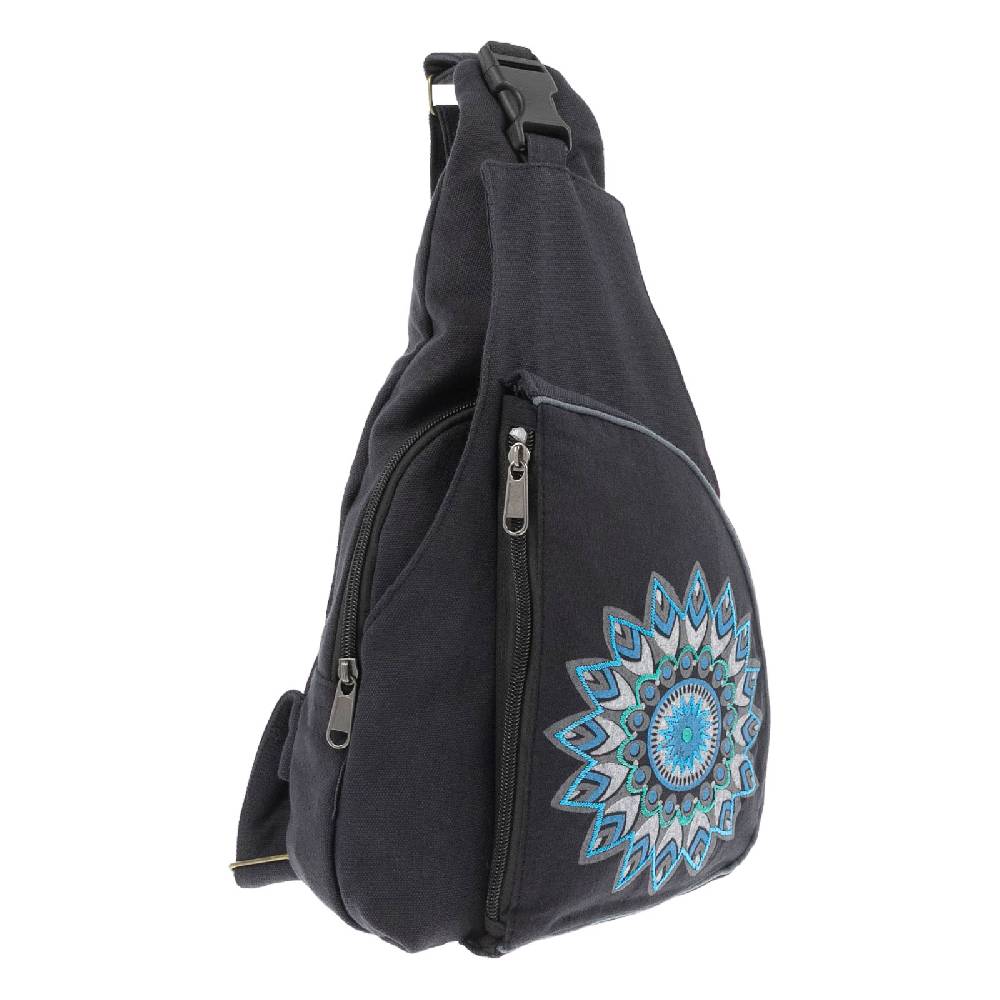 Kunst Und Magie Kunst und Magie Slingbag Hippie Goa Bodybag Schultertasche Mandala Rucksack M